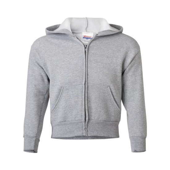 Hanes - ComfortBlend® EcoSmart® Youth Full-Zip Hooded Sweatshirt