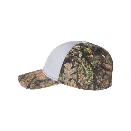 Outdoor Cap - Camo Cap with Pigment-Dyed Twill Front