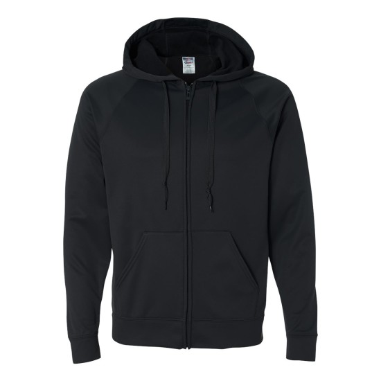 JERZEES - Dri-Power® Sport Hooded Full-Zip Sweatshirt