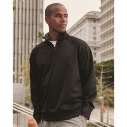 JERZEES - Dri-Power® Sport Quarter-Zip Cadet Collar Sweatshirt