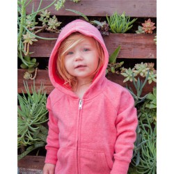 Toddler Lightweight Special Blend Raglan Zip Hood - PRM10TSBZ