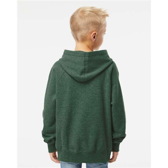 Youth Special Blend Raglan Hooded Sweatshirt - PRM15YSB