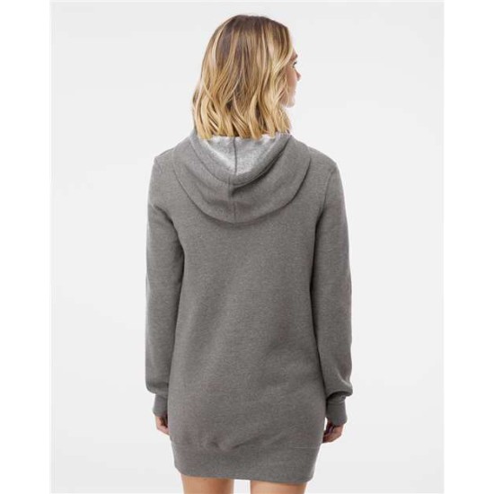 Women’s Special Blend Hooded Sweatshirt Dress - PRM65DRS