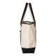 Q-Tees - 34.6L Large Canvas Deluxe Tote