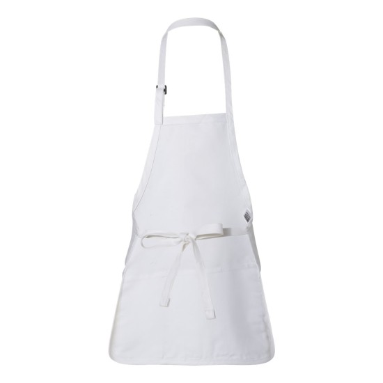 Q-Tees - Full-Length Apron with Pouch Pocket