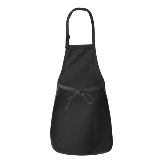 Q-Tees - Full-Length Apron with Pockets