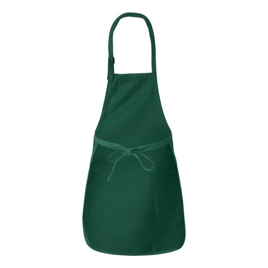 Q-Tees - Full-Length Apron with Pockets