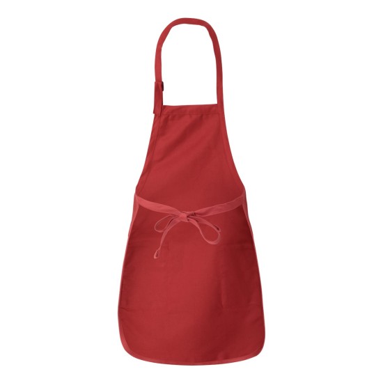 Q-Tees - Full-Length Apron with Pockets