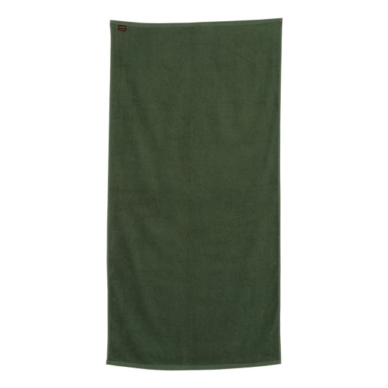 Q-Tees - Velour Beach Towel