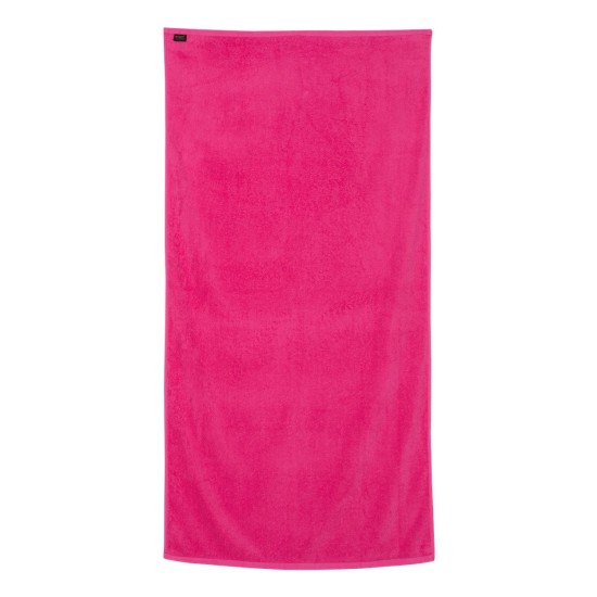 Q-Tees - Velour Beach Towel Q-Tees - Velour Beach Towel