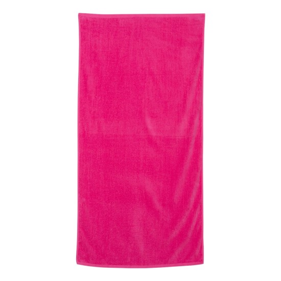 Q-Tees - Velour Beach Towel Q-Tees - Velour Beach Towel
