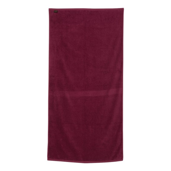 Q-Tees - Velour Beach Towel