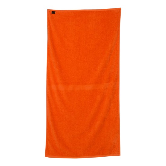 Q-Tees - Velour Beach Towel Q-Tees - Velour Beach Towel