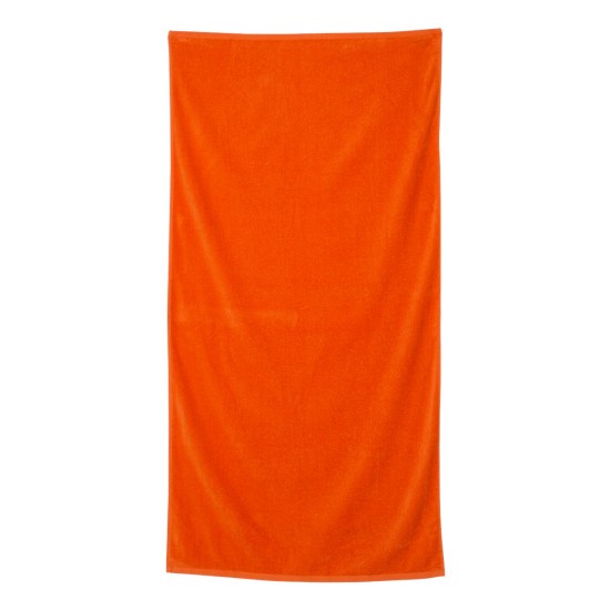 Q-Tees - Velour Beach Towel Q-Tees - Velour Beach Towel