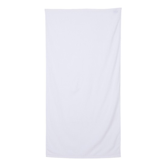 Q-Tees - Velour Beach Towel