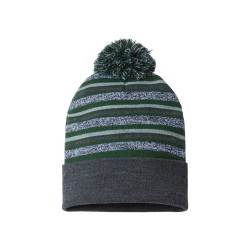 CAP AMERICA - USA-Made Striped Beanie - RKL12