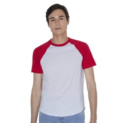 Unisex Poly/Cotton Raglan Tee - RSABB4237W