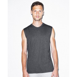 American Apparel - Unisex Triblend Muscle Tee