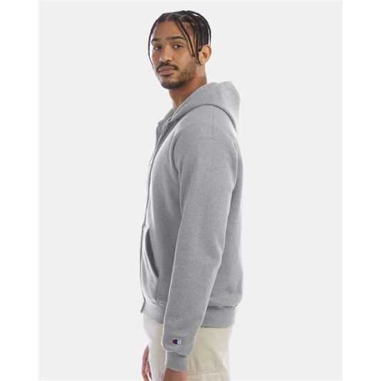 Champion - Double Dry Eco® Full-Zip Hooded Sweatshirt