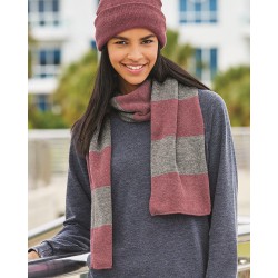 Sportsman - Rugby-Striped Knit Scarf