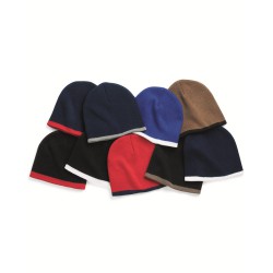 Sportsman - 8" Bottom-Striped Knit Beanie