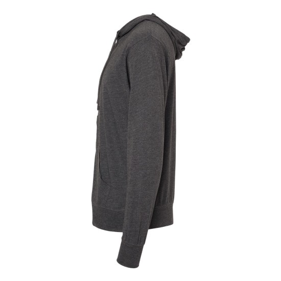 Lightweight Jersey Full-Zip Hooded T-Shirt - SS150JZ