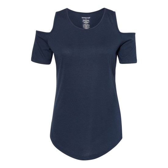 Boxercraft - Women's Cold Shoulder T-Shirt