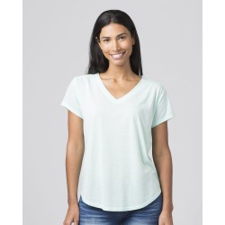 Boxercraft - Women's Snow Heather V-Neck T-Shirt