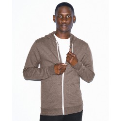 American Apparel - Unisex Triblend Terry Zip Hoodie