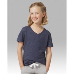 Boxercraft - Girls' Relaxed V-Neck T-Shirt