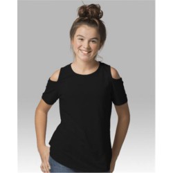 Boxercraft - Girls Cold Shoulder T-Shirt