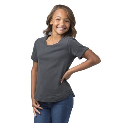 Boxercraft - Girls' Vintage Cuff T-Shirt