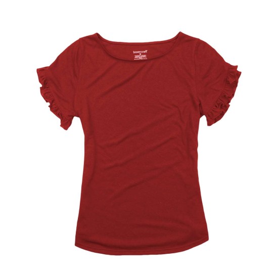 Boxercraft - Girls' Ruffle Sleeve T-Shirt